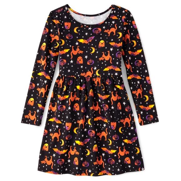 The Children's Place Other - The Children’s Place Girls Halloween Everyday Dress in Black, Size L​​